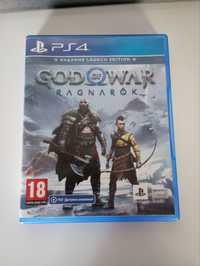 Диск з грою God of War Ragnarok для playstation 4,5