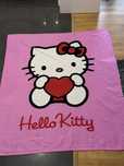 Kocyk narzutka koc vintage 90s Hello Kitty różowy aesthetic coquette