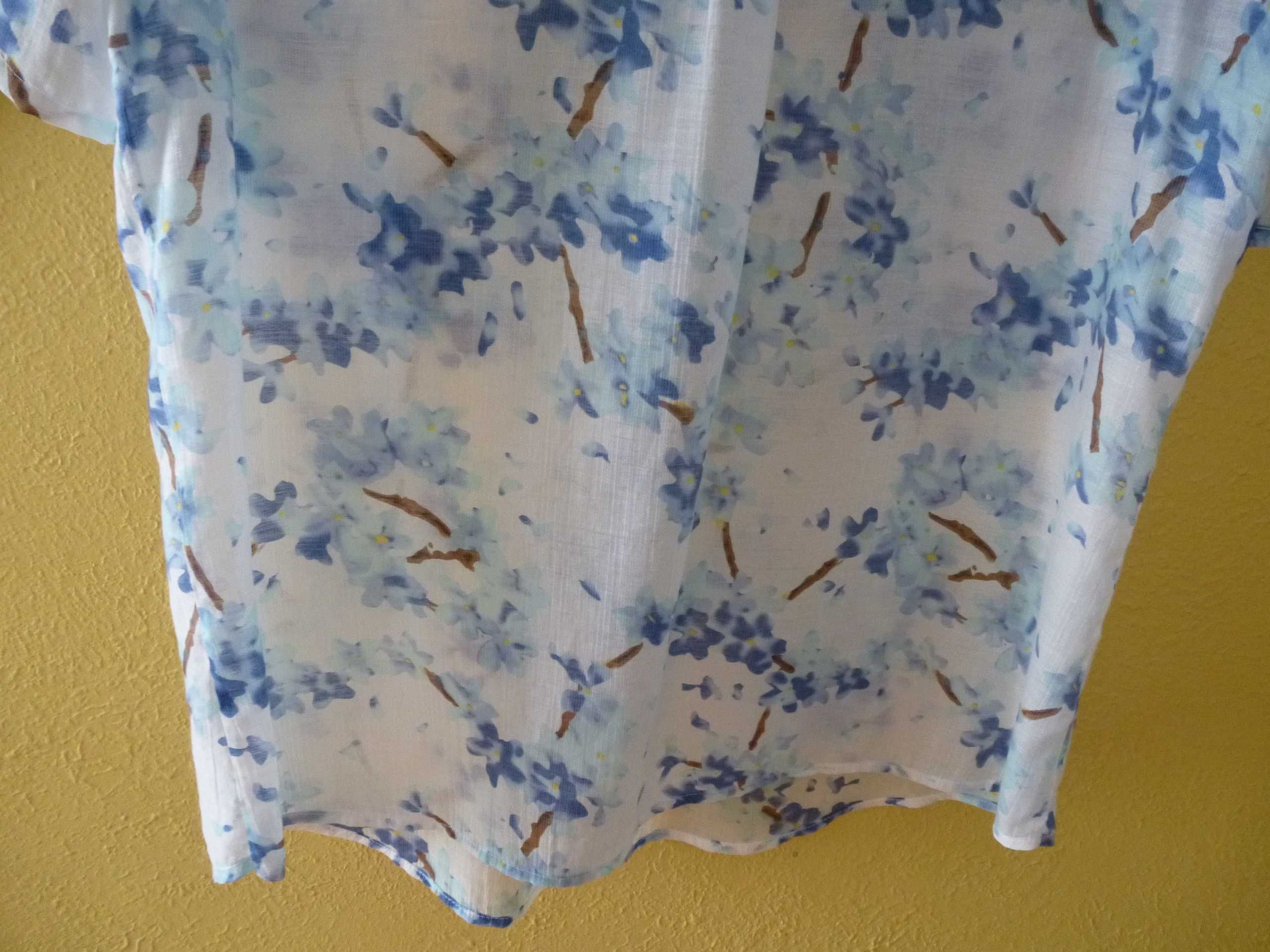 Túnica de senhora, transparente