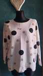 Kremowa bluza La Rosa L/40/12
