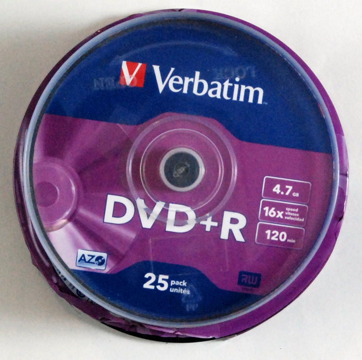 Płyta DVD Verbatim DVD+R 4,7 GB 25 szt.