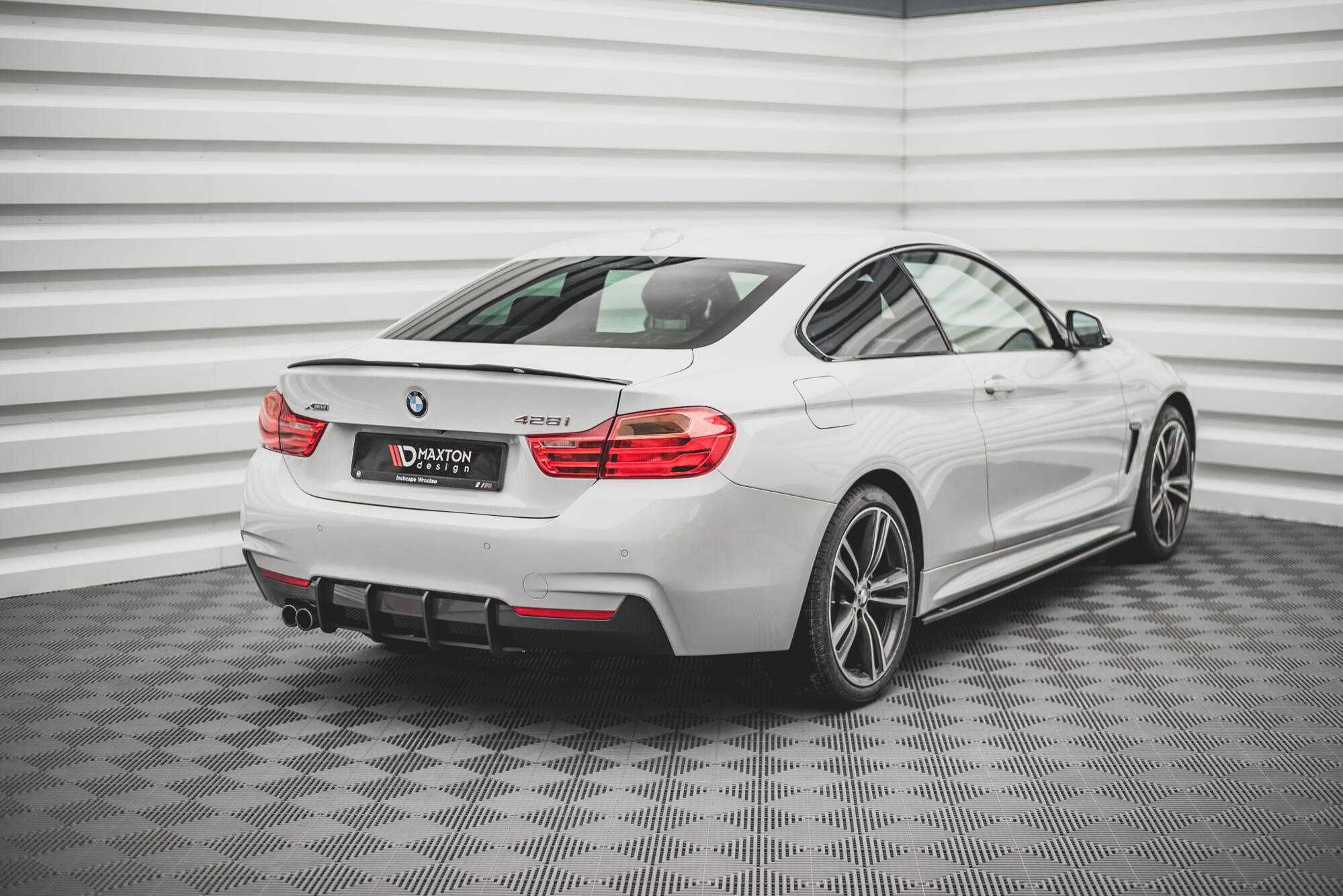 Спойлер BMW F32 F36 тюнинг сабля елерон (Maxton)