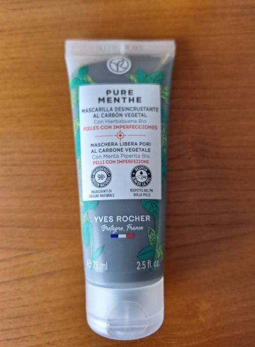 Máscara para Rosto Desincrustante 75ml Yves Rocher