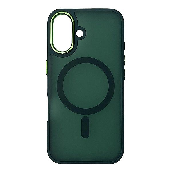 Etui Wozinsky Fashion Case z MagSafe na Samsung Galaxy S24 FE - zielon