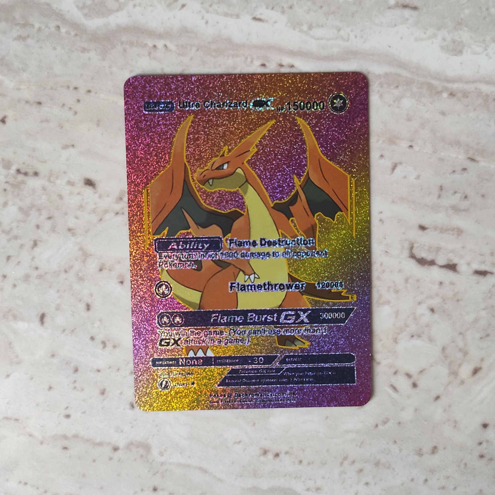 Karta pokemon Ultra Charizard Basic