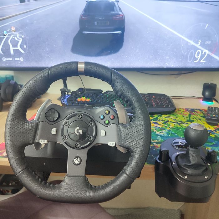 Logitech g920 + shifter