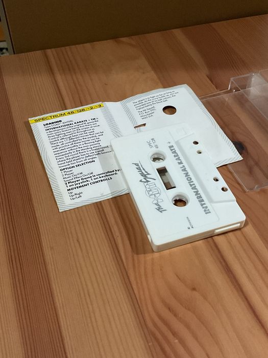 International Karate + gra na Sinclair Spectrum oryginał kaseta