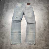 MĘSKIE Jeansy Spodnie PREMIUM Luxury Burberry Thomas Jasne Denim Logo