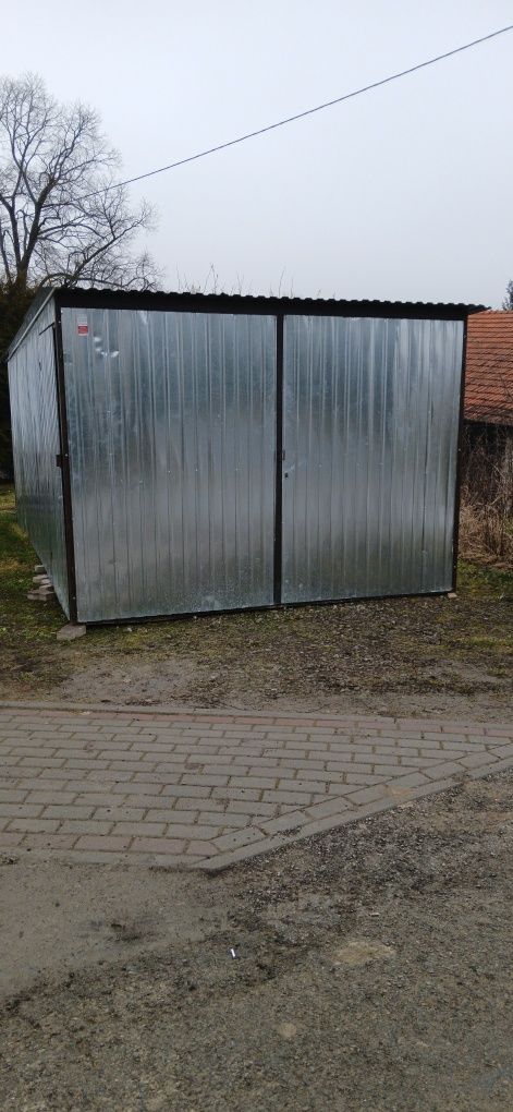 Garaż blaszany - I gatunek 3m/4m