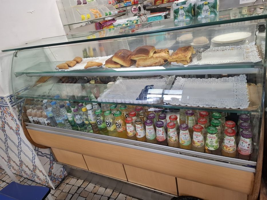 Vitrine para cafe