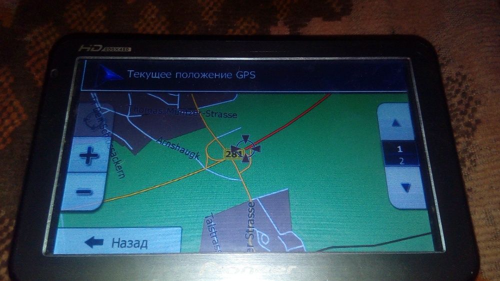 GPS-навигатор Becker Русский язык