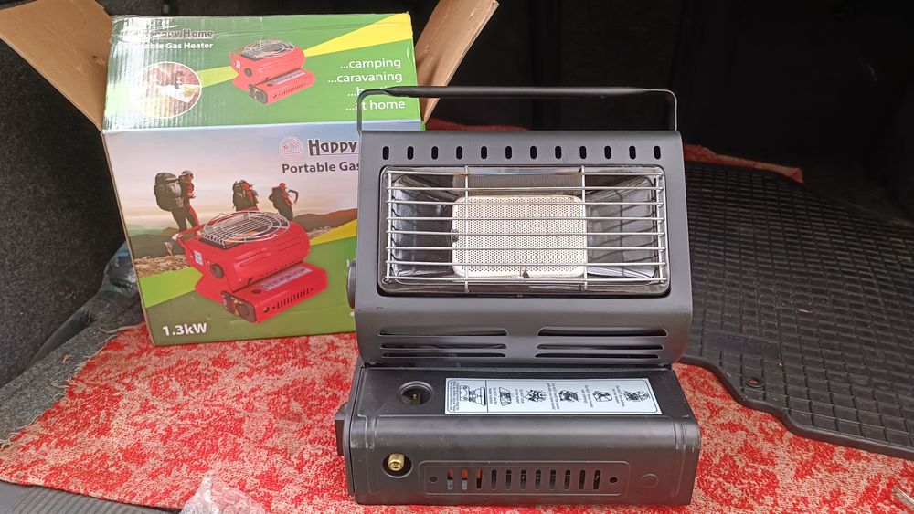 Газовий обігрівач 2в1