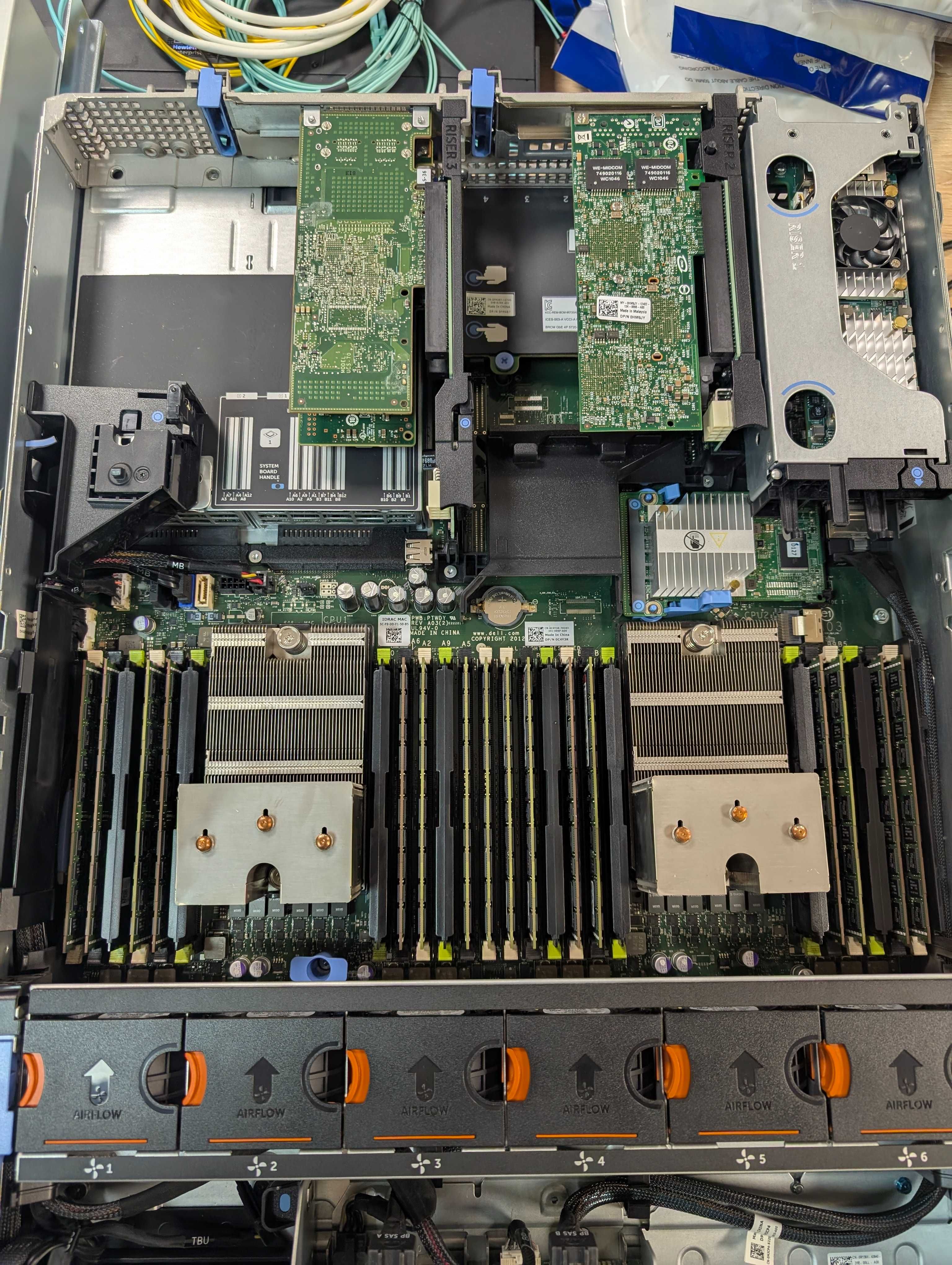 Dell PowerEdge R720 /8SFF/2× Xeon 2697v2 / 256GB RAM / SSD / 10G / SAS