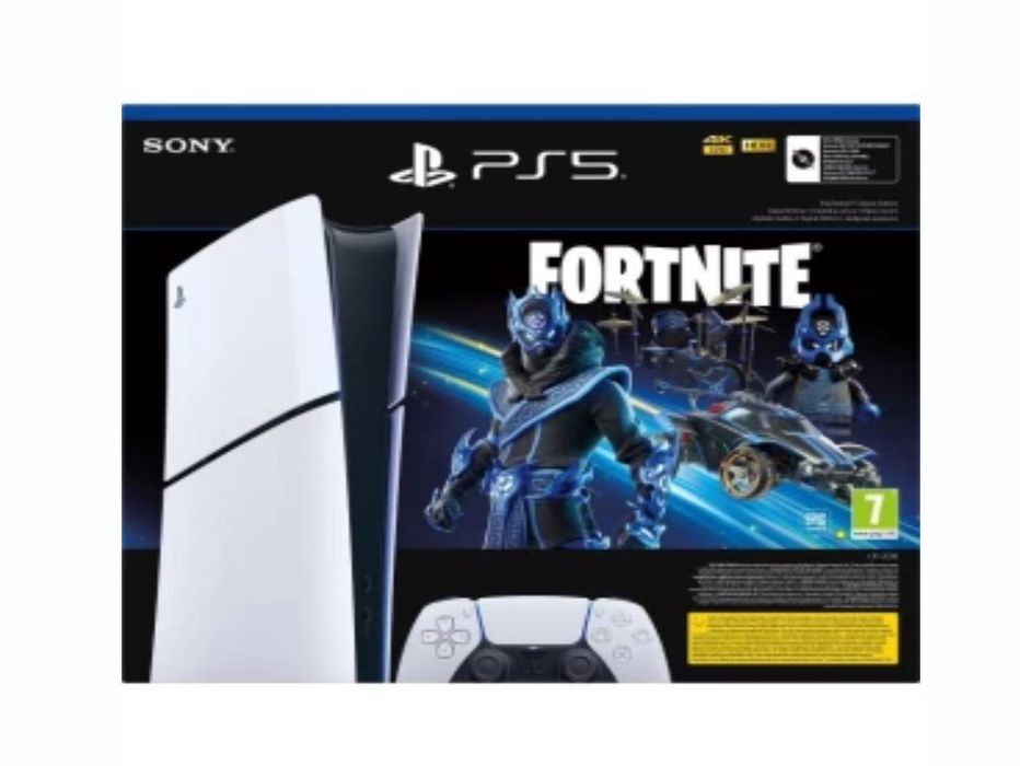 Игровая консоль PlayStation 5 Slim (Fortnite Cobalt Star Bundle)
