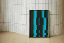Plakat A3 29,7x42cm abstrakcyjny, geometryczna kompozycja