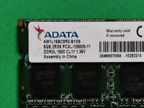 DDR3 8GB AdaTa 12800 L