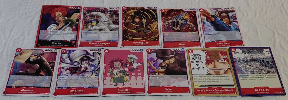 lote de 60 cartas one piece tcg op09