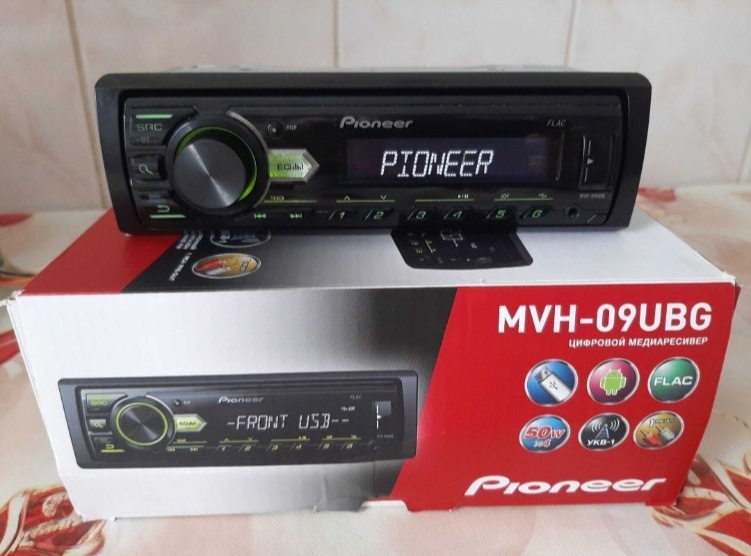 Автомагнитола Pioneer mvh 09 ubg