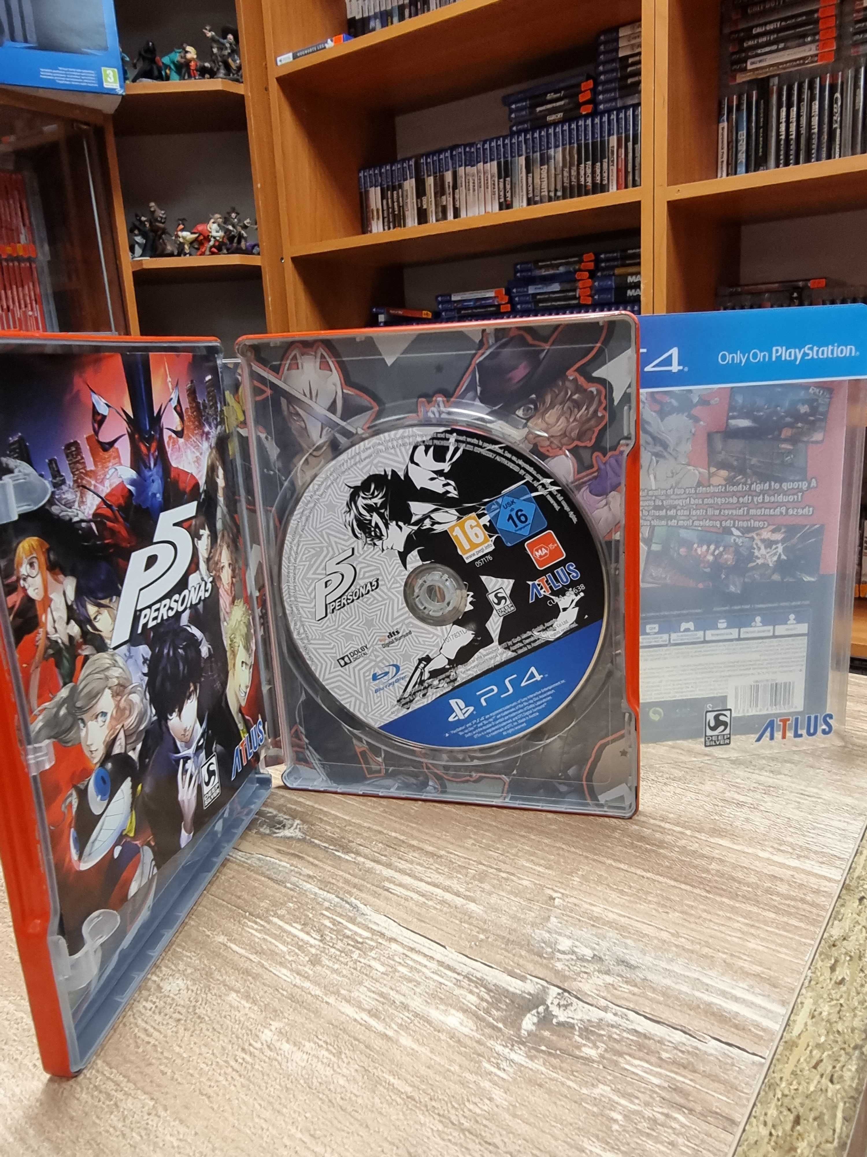 Persona 5 - SteelBook Edition PS4 PS5 Sklep Wysyłka Wymiana