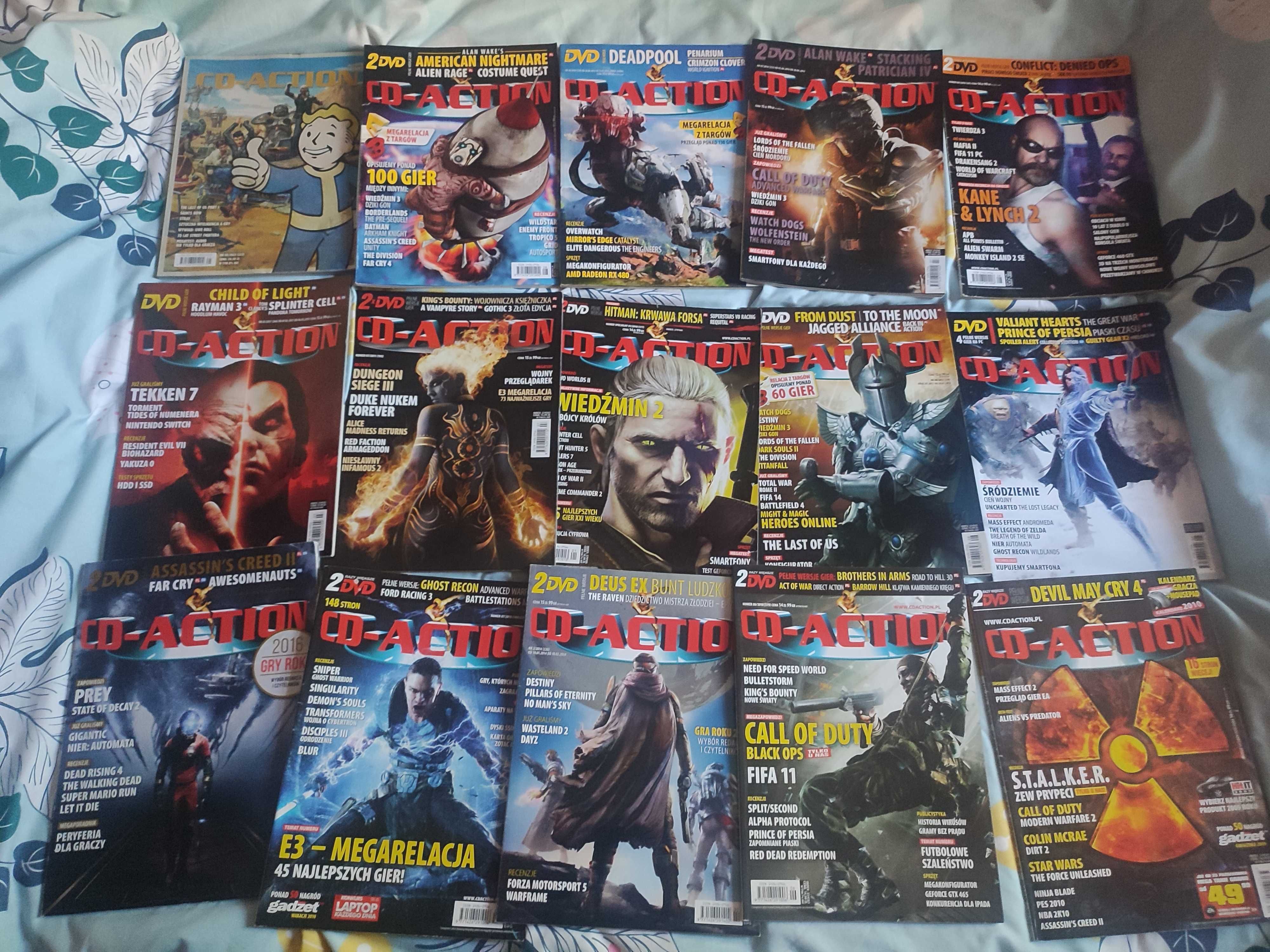 Zestaw magazynu CD-Action 73 numery