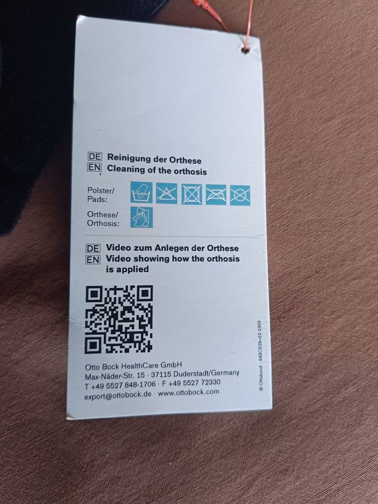 Ортез коленного сустава Ottobock