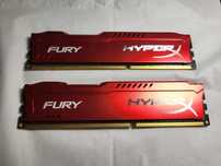 Ram DDR3 1600 MHz Kingston HyperX Fury (2x4GB) ZESTAW!