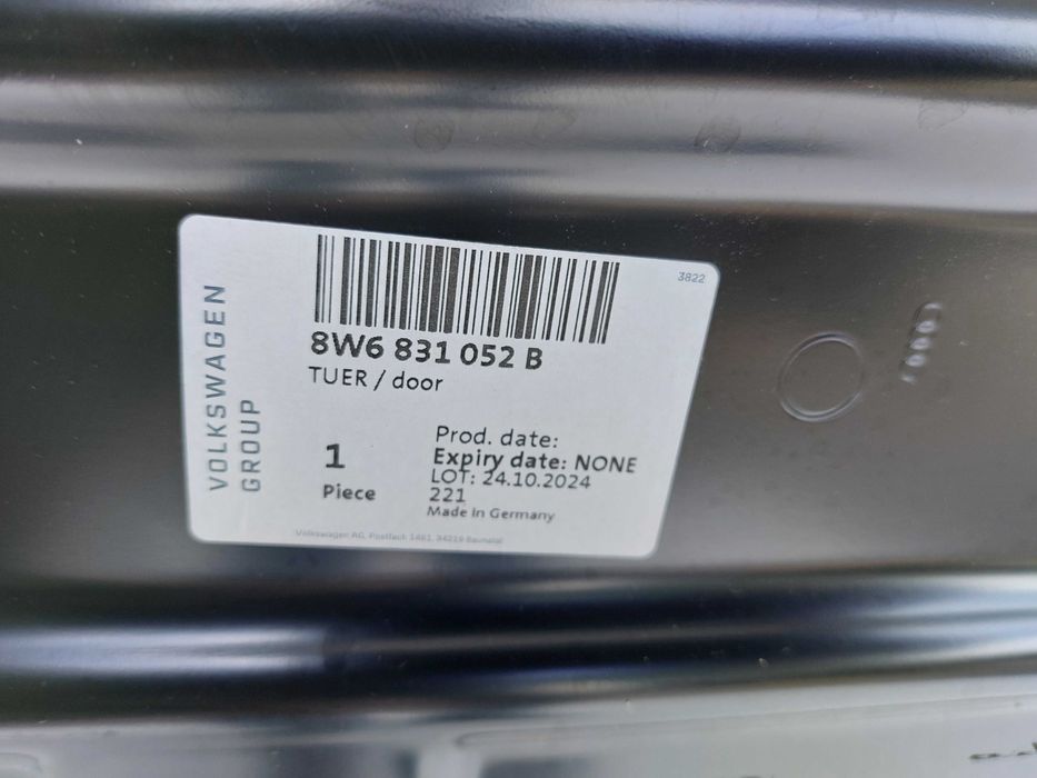 Drzwi prawe Audi A5 8W6 Cabrio nowe oryginał