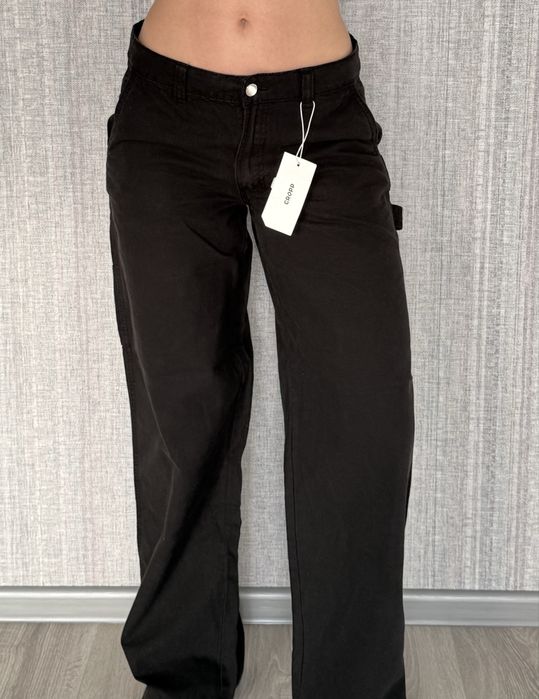 Штани чорні Cropp