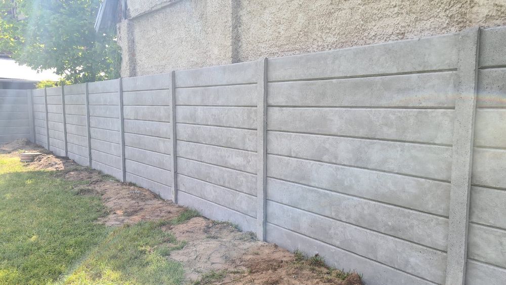 Ogrodzenia betonowe, ,wiaty ,garaże