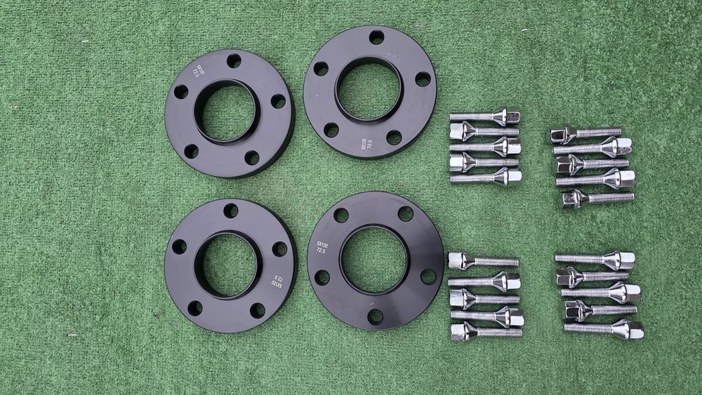 Dystanse Bmw e90,e46,e60,e65,e92,e87,e39 5x120 20mm z śrubami nowe cza