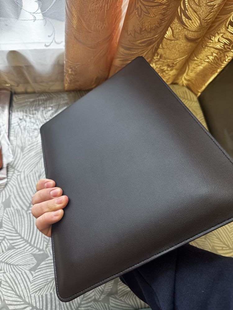 Чехол для ноутбука экокожа 14-16 дюймов macbook air/pro