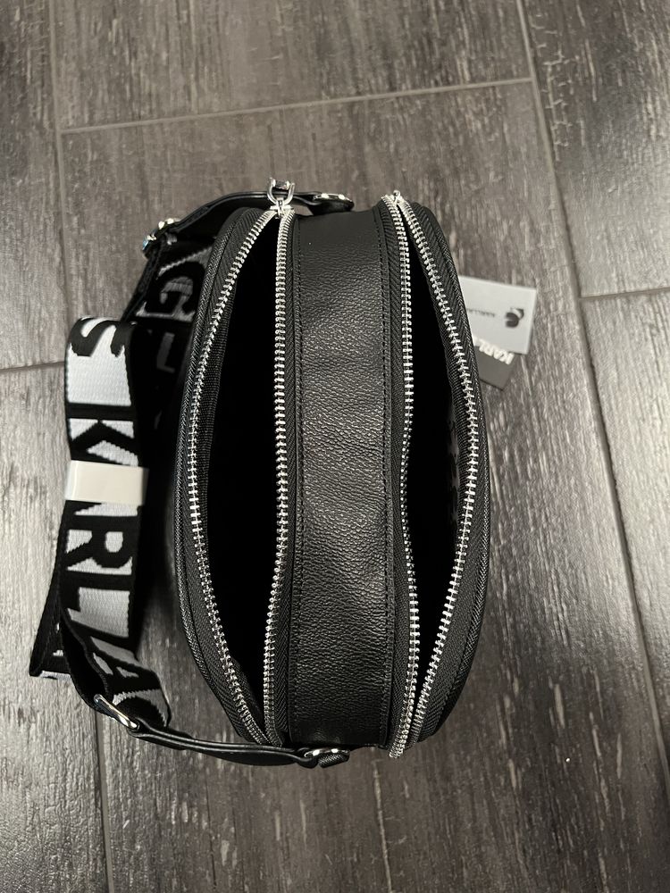 Жіноча чорна сумка Karl Lagerfeld