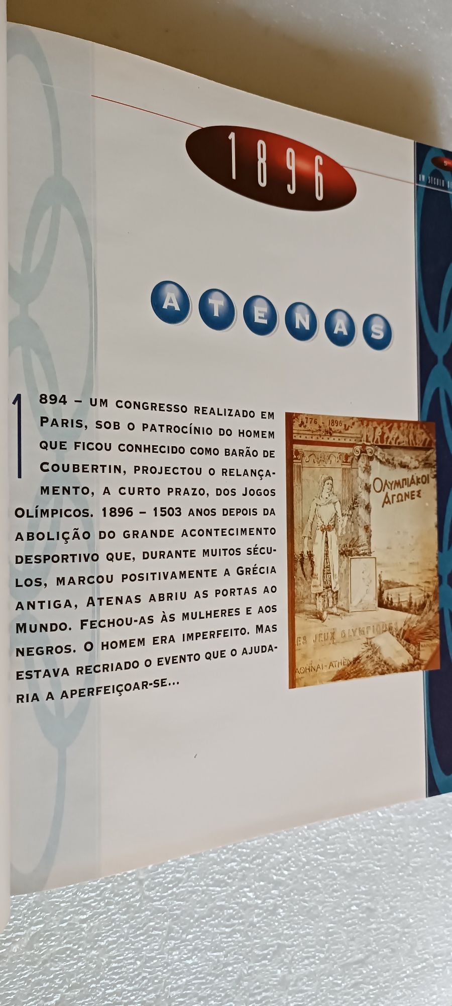 Livro Um Século de Glória (Jogos Olímpicos)