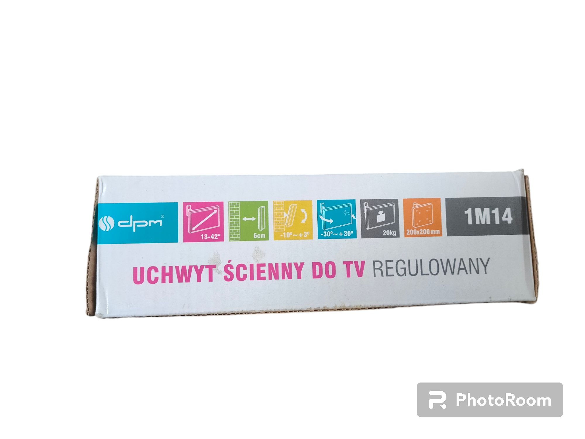 Uchwyt na ścianę do telewizora od 13 do 42 cali