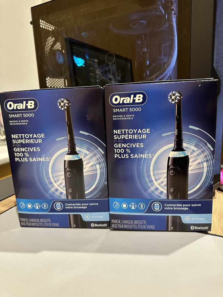 Oral-B Pro 5000 5 in 1 Smartseries Bluetooth, Black Edition