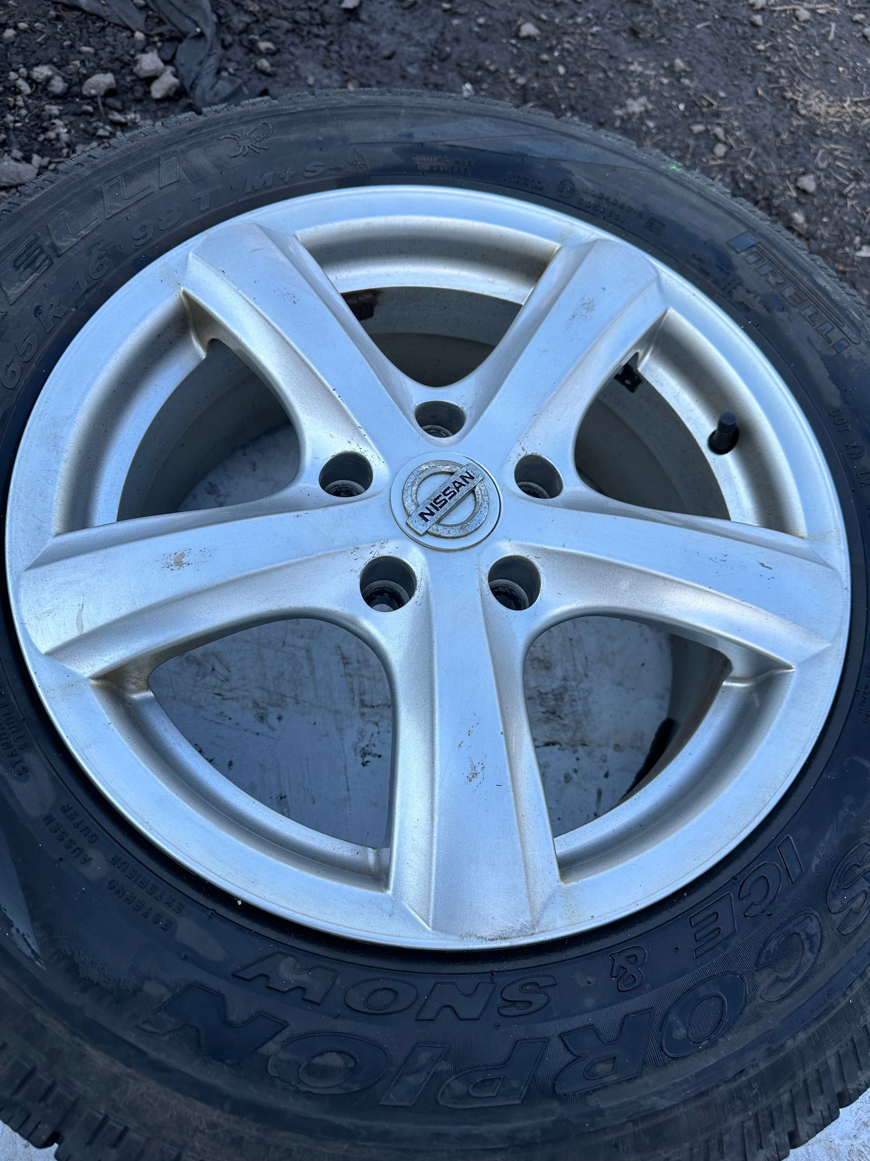 Felgi aluminiowe NISSAN QUASHAI 16 5x114,3 bez opon
