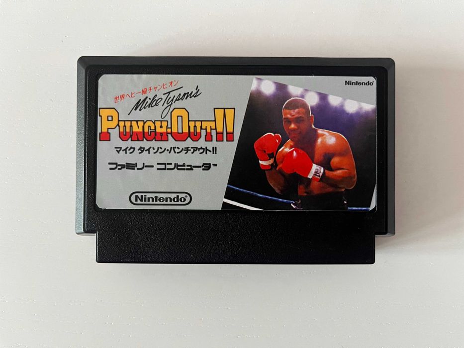 Gra Mike Tyson Punch Out Famicom Pegasus Nes reprodukcja