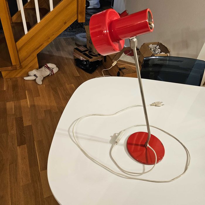 Lampa na biurko Karl-Marx-Stadt lata 70