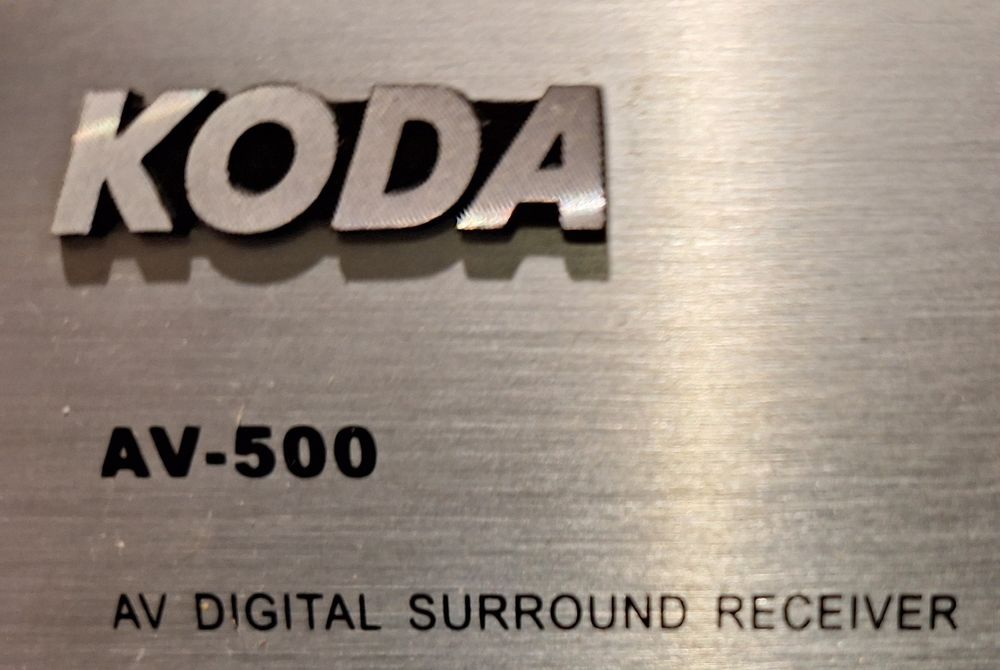 Koda AV 500 z pilotem - tylko dla konesera.