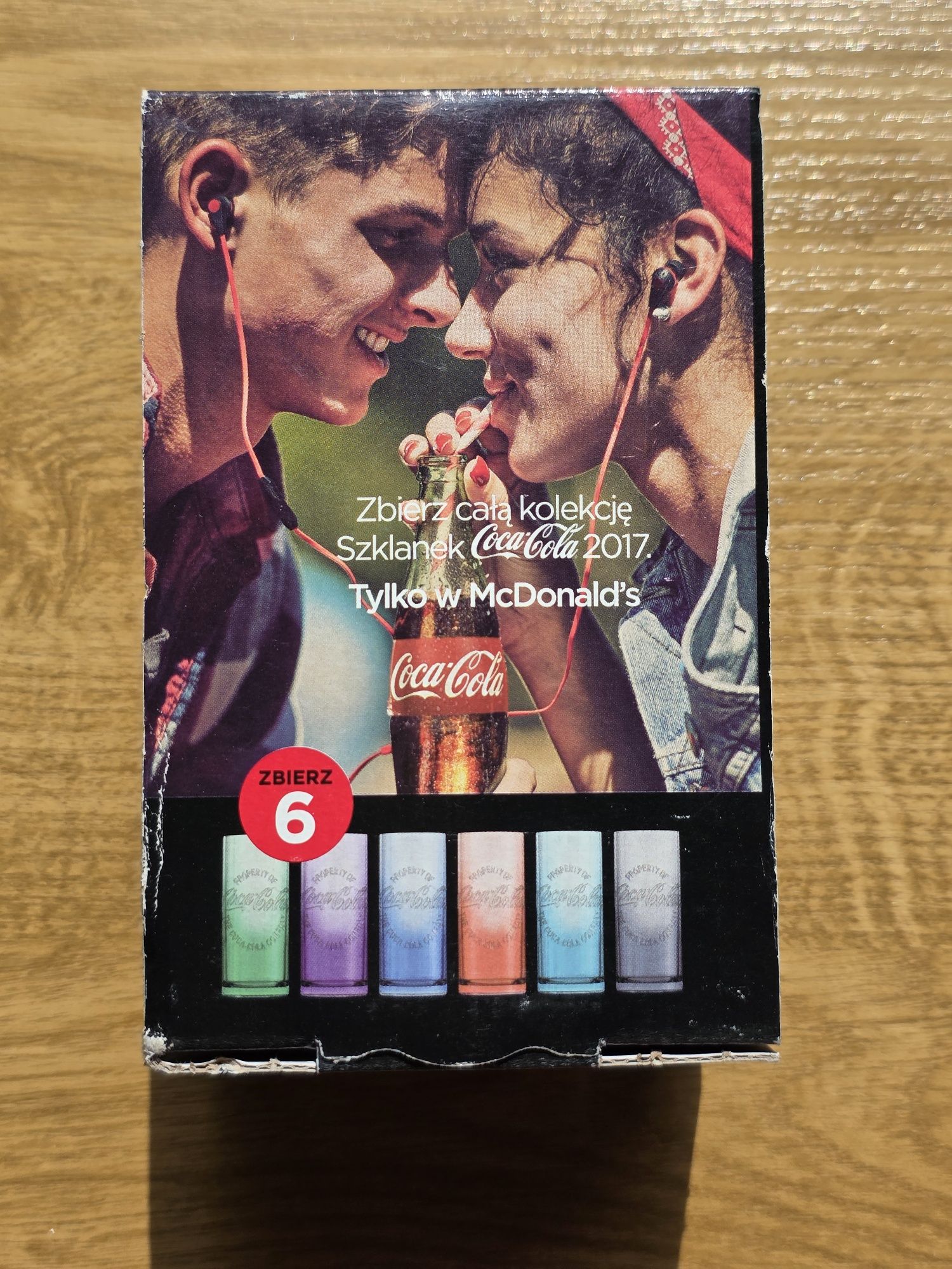 Szklanki Coca-Cola x McDonald's 2017