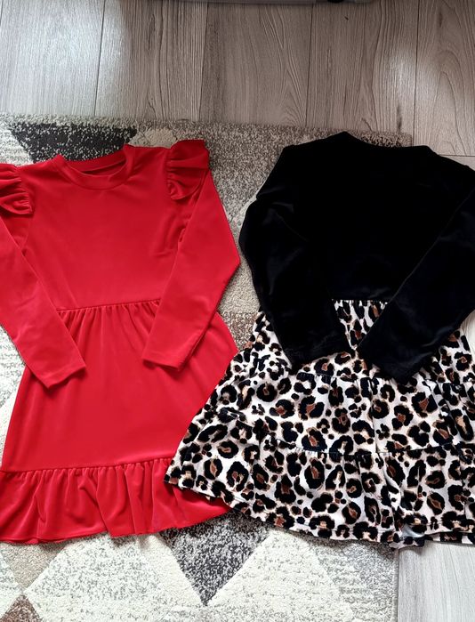 2 sukienki rozmiar 134/140