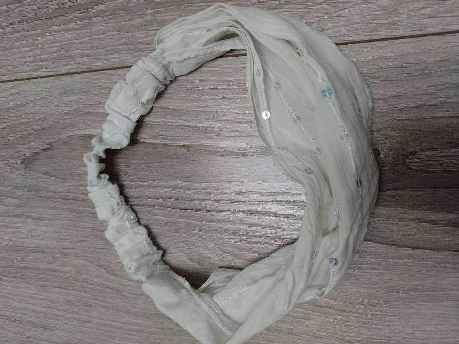 Opaska materiałowa chroniąca przed słońcem one size dla dziewczynki