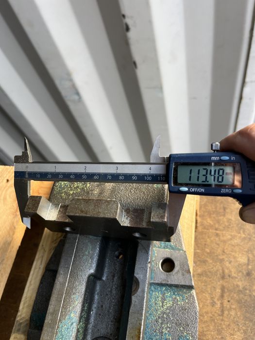 Imadło maszynowe RÖHM SG2 – 113 mm, 16 kg
