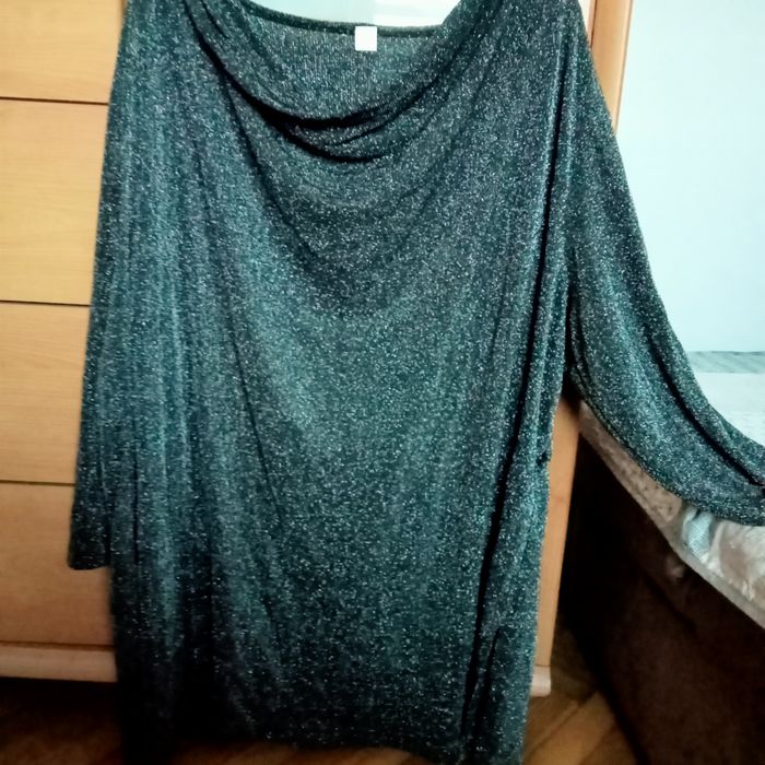 Tunika duża, brokatowa 56