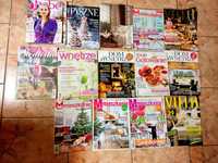 Magazyny czasopisma dekoracje wnętrz mieszkanie dom ogród działka