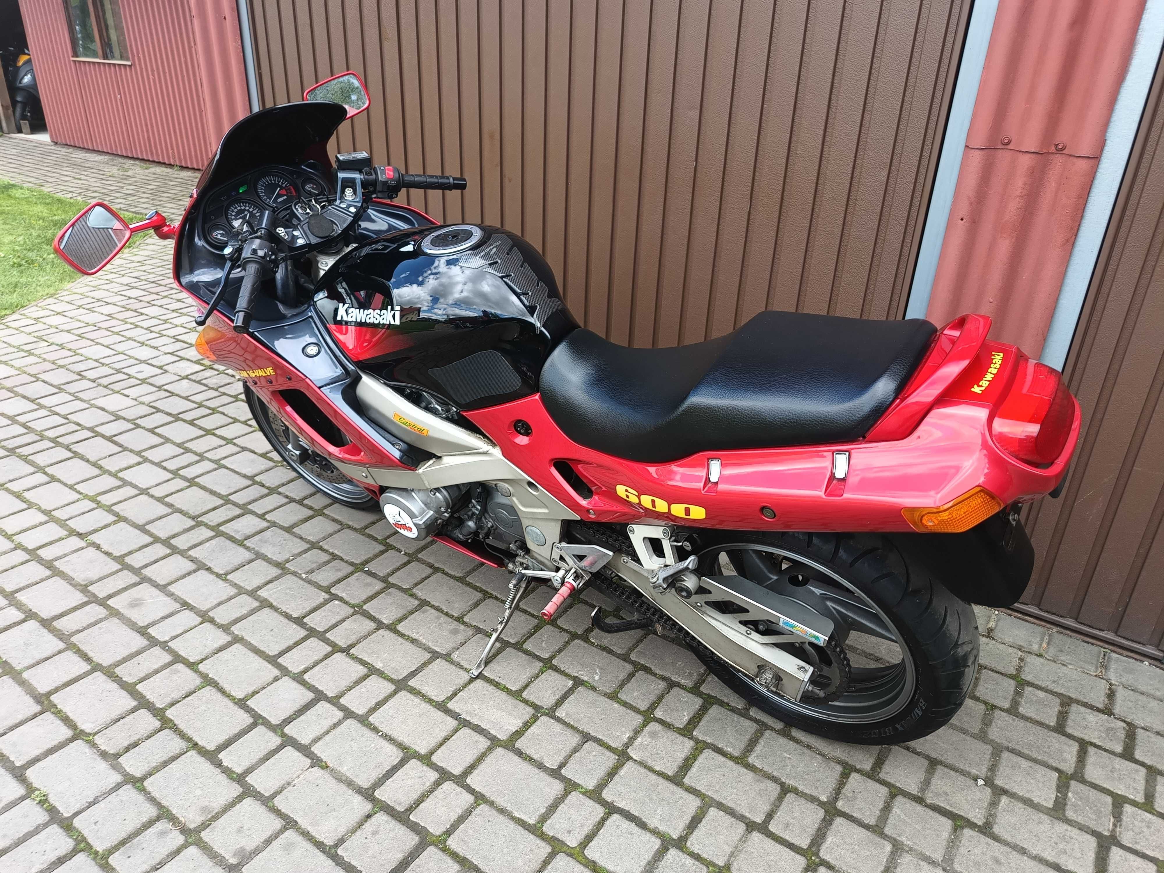 Ładna ZZr 600 z Nemiec , wydech micron, MOTOCYKLE ŻURAWICE