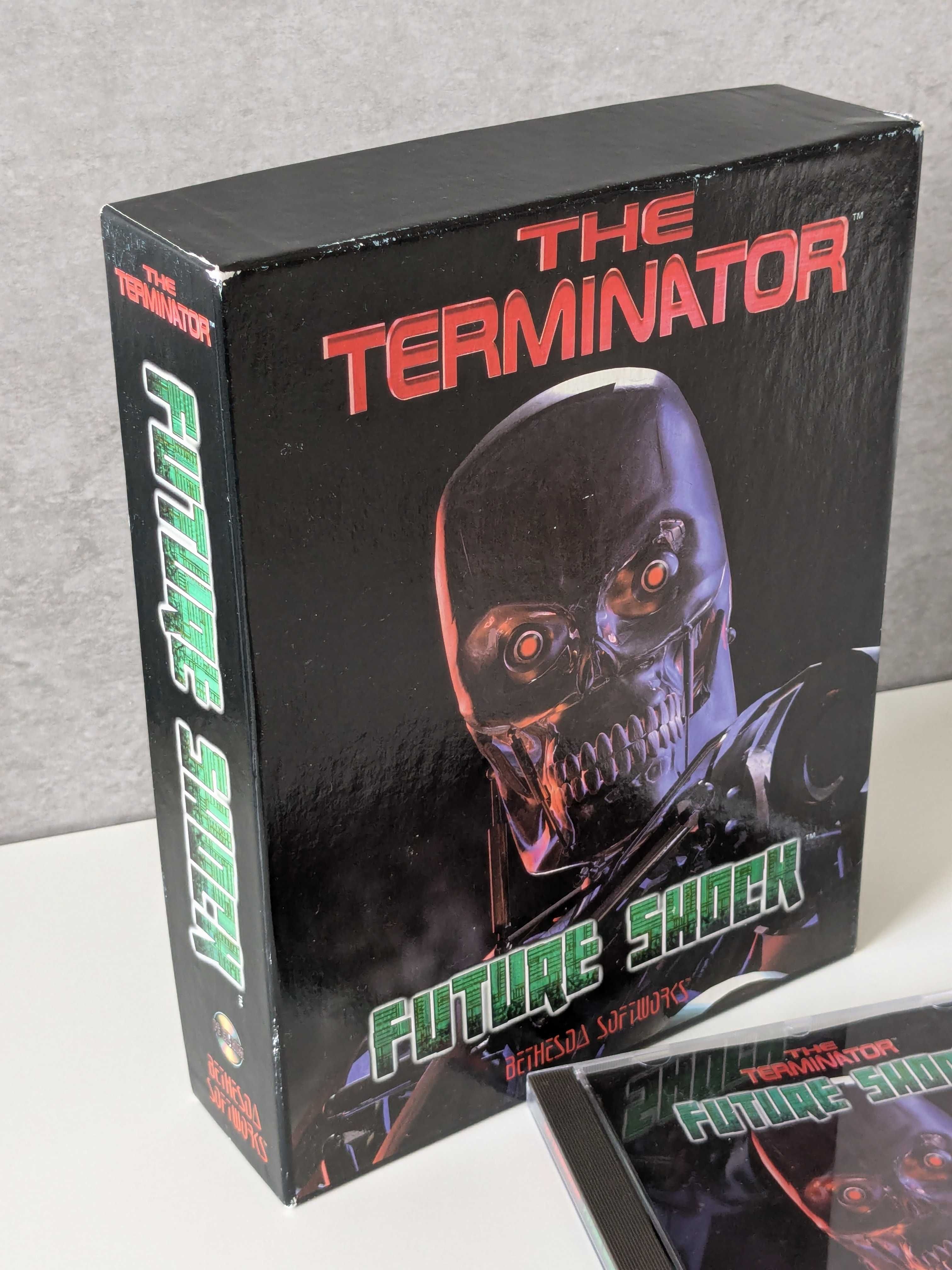 Gra The Terminator Future Shock Big Box PC CD DOS EN oryginał 1994 r.