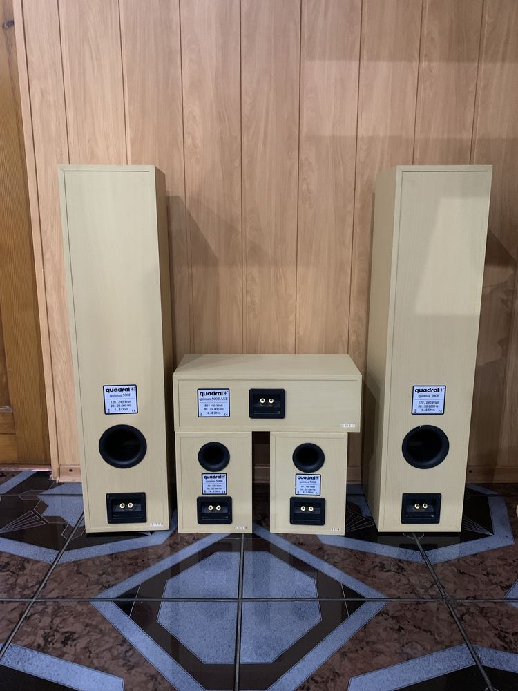 Домашній кінотеатр,  Колонки Quadral Quintas 500f(5 штук)