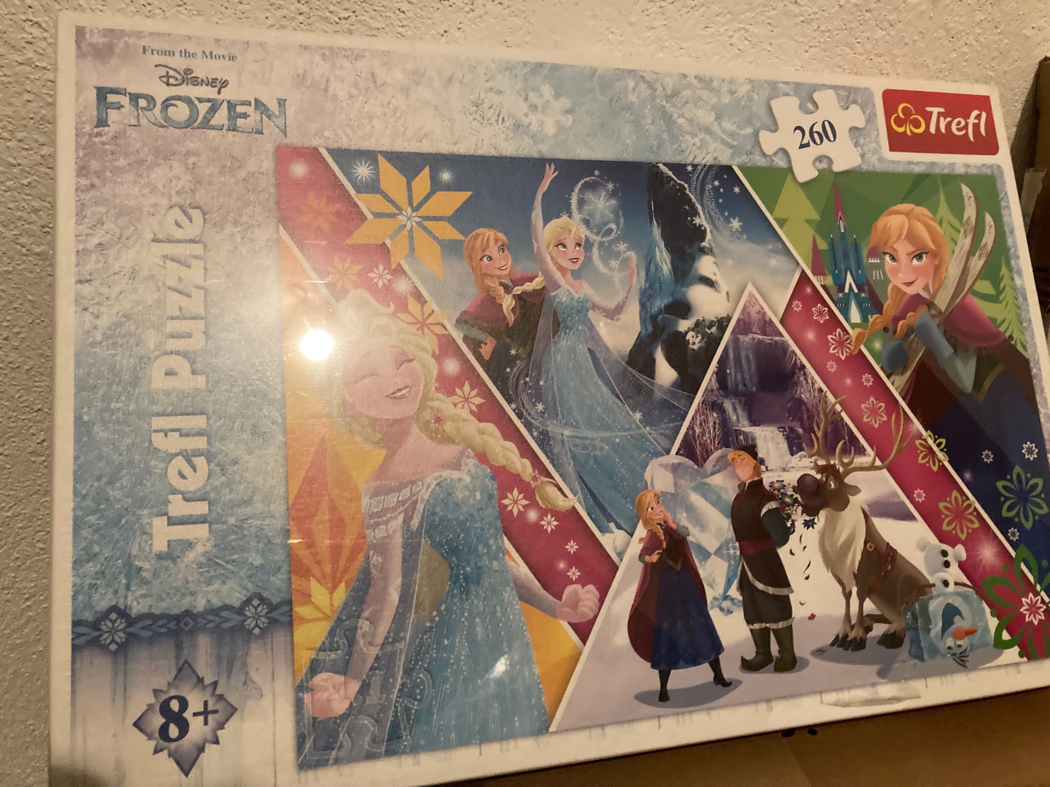 Frozen Elsa lalka puzzle