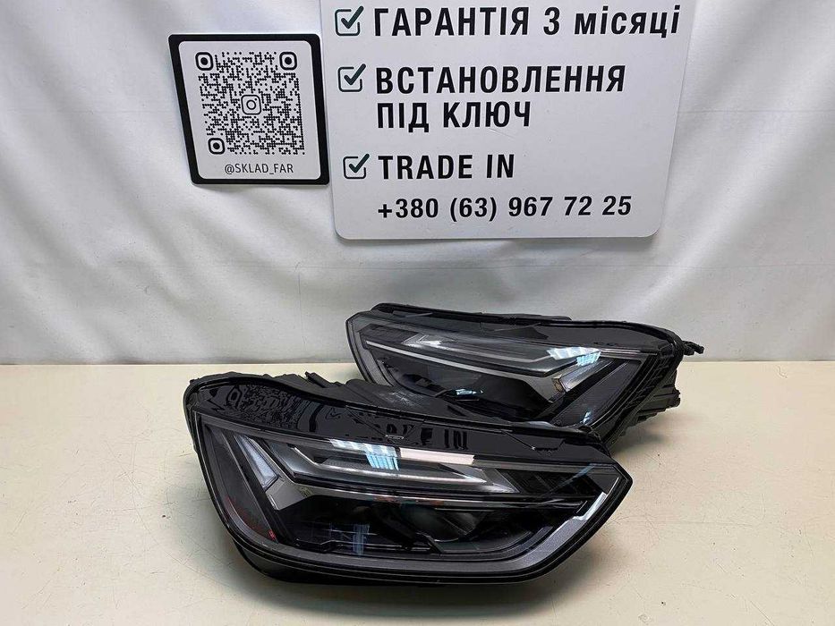 Фара фары оптика Audi Q5 80a рест Full led фары Ауди Ку5 лед trade in